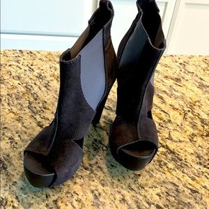 Pedro Garcia Peep Toe Booties
